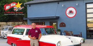 MARCH 2022: RAISED FROM THE DEAD–A 1956 FORD RANCH WAGON GETS ITS KICKS ON ROUTE 66