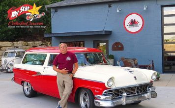 MARCH 2022: RAISED FROM THE DEAD–A 1956 FORD RANCH WAGON GETS ITS KICKS ON ROUTE 66