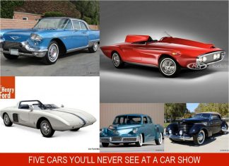MSCC MARCH 25 FIVE FOR FRIDAY: FIVE CARS I’D LOVE TO SEE IN PERSON