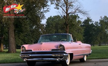 APRIL 2022: GRANDMA’S 1956 LINCOLN PREMIERE CONVERTIBLE: LADY LOUISE–LONG, LOW, LOVELY LAVENDER LINCOLN