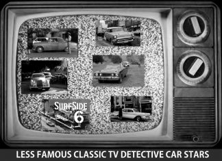LESS FAMOUS TV SHOW DETECTIVE CAR STARS