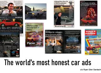 ‘CHUK IT’ ADVERTISING–IS THIS THE MOST HONEST AUTOMOTIVE AD CAMPAIGN IN THE HISTORY OF CARS?