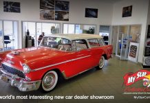 WELCOME TO THE COOLEST NEW CAR SHOWROOM IN THE KNOWN UNIVERSE