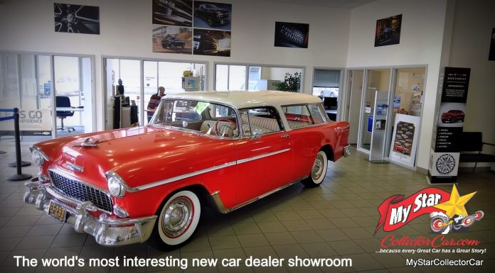 WELCOME TO THE COOLEST NEW CAR SHOWROOM IN THE KNOWN UNIVERSE