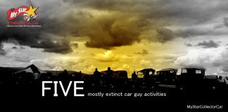 MSCC MAY 20 FIVE FOR FRIDAY: FIVE MOSTLY EXTINCT CAR GUY ACTIVITIES