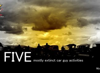 MSCC MAY 20 FIVE FOR FRIDAY: FIVE MOSTLY EXTINCT CAR GUY ACTIVITIES
