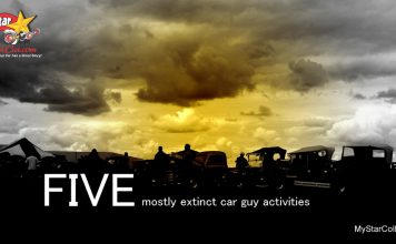 MSCC MAY 20 FIVE FOR FRIDAY: FIVE MOSTLY EXTINCT CAR GUY ACTIVITIES