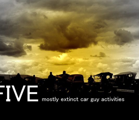 MSCC MAY 20 FIVE FOR FRIDAY: FIVE MOSTLY EXTINCT CAR GUY ACTIVITIES