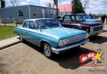 SEPTEMBER 2022: A 20-SOMETHING CAR GUY IS THE PROUD OWNER OF A 1962 CHEVY BISCAYNE SEDAN