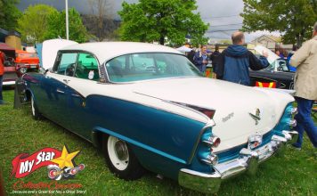 AUGUST 2022: ’55 DODGE ROYAL LANCER–HIS WIFE RECOMMENDED THIS FORMER TRACK STAR