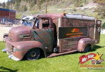 AUGUST 2022: WHEN IS A 1948 FORD COE NOT A COE? WHEN THEY RAT ROD IT AND MOVE THE ENGINE