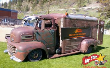 AUGUST 2022: WHEN IS A 1948 FORD COE NOT A COE? WHEN THEY RAT ROD IT AND MOVE THE ENGINE