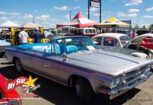 NOVEMBER 2022: A 1964 CHRYSLER CONVERTIBLE IS A NON-TRADITIONAL TRIBUTE CAR