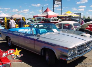NOVEMBER 2022: A 1964 CHRYSLER CONVERTIBLE IS A NON-TRADITIONAL TRIBUTE CAR