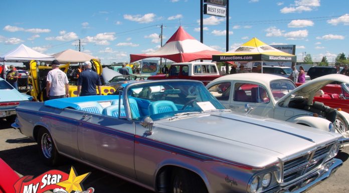 NOVEMBER 2022: A 1964 CHRYSLER CONVERTIBLE IS A NON-TRADITIONAL TRIBUTE CAR