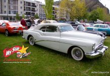 AUGUST 2022: A 1953 BUICK SKYLARK CONVERTIBLE IS A SHOW-STEALER
