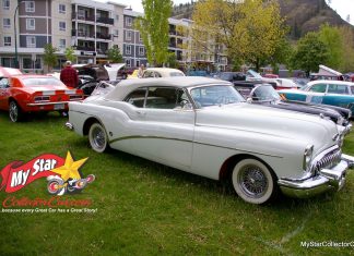AUGUST 2022: A 1953 BUICK SKYLARK CONVERTIBLE IS A SHOW-STEALER