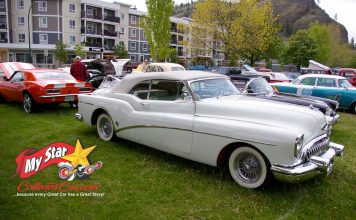 AUGUST 2022: A 1953 BUICK SKYLARK CONVERTIBLE IS A SHOW-STEALER