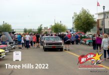 WE ARE NOT SURE WHETHER THEY HAVE 3 HILLS IN THREE HILLS…BUT THEY HAVE AN AMAZING CAR SHOW