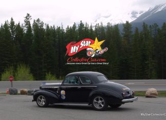 OCTOBER 2022: A 1940 CHEVY STREET ROD HAS A COLORFUL HISTORY ON THE ROAD ON BOTH SIDES OF THE POND