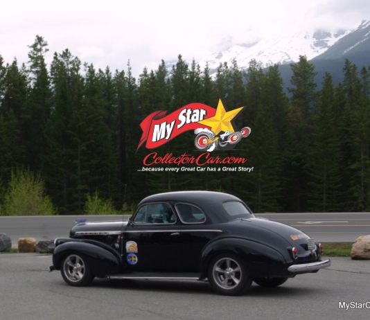 OCTOBER 2022: A 1940 CHEVY STREET ROD HAS A COLORFUL HISTORY ON THE ROAD ON BOTH SIDES OF THE POND