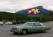 SEPTEMBER 2022: THIS 1973 CADILLAC DE VILLE PARTICIPATED IN A SWEDISH ROAD ADVENTURE FROM FLORIDA TO ALASKA