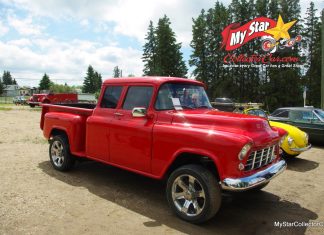 OCTOBER 2022: A 1956 CHEVY CUSTOM CREW CAB IS NOW A TRIBUTE LEGACY TO ITS TALENTED LATE OWNER
