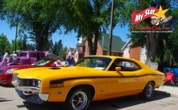 APRIL 2023: 1971 MERCURY CYCLONE SPOILER—JUST LIKE HIS FIRST CAR—ONLY 1000 TIMES COOLER