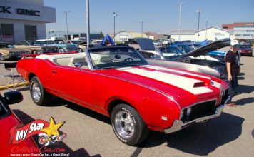 MAY 2023: A 1969 CUTLASS S CONVERTIBLE GETS A ‘PULL ME OVER RED’ PAINT MAKEOVER