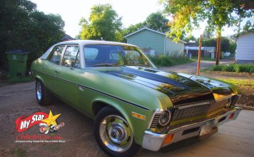 JANUARY 2023: A SURVIVOR 1971 CHEVY NOVA 4-DOOR SEDAN WITH ITS FACTORY 6-CYLINDER CAUGHT OUR INTEREST