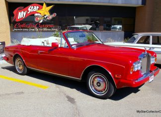 APRIL 2023: MYSTARCOLLECTORCAR’S SECOND ROLLS ROYCE STORY IS A 1990 CORNICHE III DROP TOP