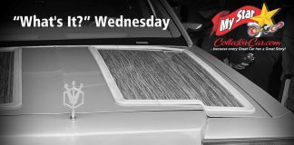MSCC AUGUST 17 “WHAT’S IT?” WEDNESDAY–A MYSTERY CAR PUZZLE