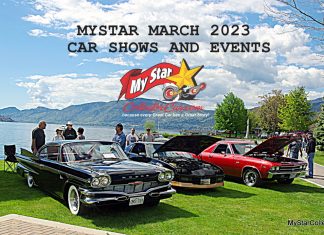 MYSTARCOLLECTORCAR MARCH 2023 CAR SHOWS AND EVENTS