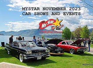 MYSTARCOLLECTORCAR NOVEMBER 2023 CAR SHOWS AND EVENTS