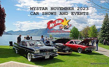 MYSTARCOLLECTORCAR NOVEMBER 2023 CAR SHOWS AND EVENTS