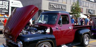 JANUARY 2023: THIS 1953 MERCURY M-100 PICKUP RESTO MOD HAS A BIG BLUE OVAL SURPRISE UNDER ITS HOOD