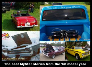 MSCC SEPTEMBER 16 FIVE FOR FRIDAY: FIVE OF MY FAVORITE MYSTAR OWNERS’ STORIES FROM THE ’68 MODEL YEAR