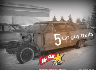 MSCC OCTOBER 7 FIVE FOR FRIDAY: MYSTARCOLLECTORCAR LISTS FIVE ESSENTIAL CAR GUY TRAITS