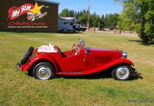 OCTOBER 2022: A 1950 MG TD HAS A VERY LONG HISTORY WITH ONE FAMILY