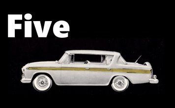 MSCC SEPTEMBER 9 FIVE FOR FRIDAY: FIVE REASONS WHY THE 1957 RAMBLER REBEL WAS A VERY COOL CAR