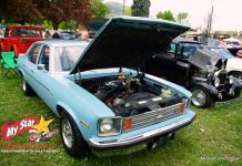 AUGUST 2023: A 1975 CHEVY NOVA FOUR-DOOR SEDAN IS AN UNUSUAL CHOICE FOR ITS YOUNG OWNER