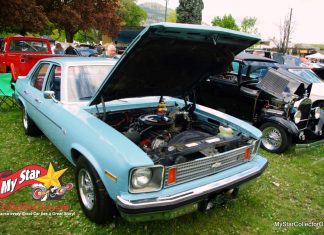 AUGUST 2023: A 1975 CHEVY NOVA FOUR-DOOR SEDAN IS AN UNUSUAL CHOICE FOR ITS YOUNG OWNER