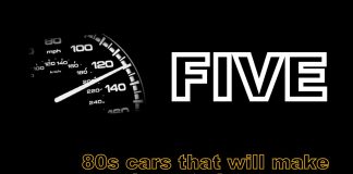 MSCC NOVEMBER 18 FIVE FOR FRIDAY: FIVE 80S CARS THAT WOULD MAKE YOU LAWYER UP