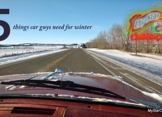 MYSTAR NOVEMBER 4 FIVE FOR FRIDAY: FIVE THINGS GUYS NEED TO SURVIVE A WINTER CAR PROJECT