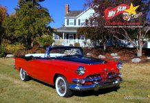 DECEMBER 2023: THE DAWN OF THE FORWARD LOOK–A 1955 DODGE CUSTOM ROYAL LANCER CONVERTIBLE WOWS ITS OWNER