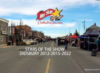 NOVEMBER 2022 STARS OF THE SHOW–DIDSBURY CAR CLUB FROM 2012-2015-2022