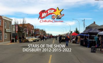 NOVEMBER 2022 STARS OF THE SHOW–DIDSBURY CAR CLUB FROM 2012-2015-2022