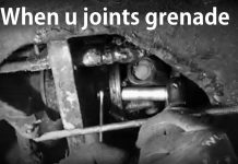 THERE ARE NO SOUNDS OF SILENCE FROM AN OLD CAR’S U-JOINTS BEFORE THEY BLOW UP