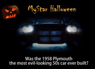 HALLOWEEN RIDES–CARS FROM THE 1950S THAT ARE MORE EVIL-LOOKING THAN CHRISTINE