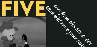 DECEMBER 16 FIVE FOR FRIDAY: MACHO RIDES– MYSTARCOLLECTORCAR PICKS FIVE TESTOSTERONE-FUELED CARS FROM THE PAST